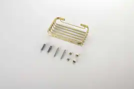 Мыльница для ванной Aquatek AQ4946BG, Золото матовое