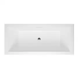 Акриловая ванна Excellent Heaven Slim 160х75 WAEX.HEV16WHS с тонким бортом, встраиваемая, Белая