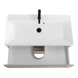 Тумба под раковину BelBagno MARINO-800-2C-SO-RG-P подвесная Rovere Grigio