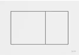 Инсталляция Tece Base 9400413 для подвесного унитаза с Белой кнопкой смыва