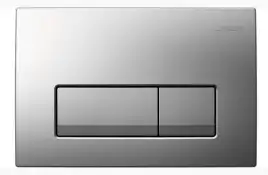 Кнопка смыва Geberit Delta 50 115.119.46.1 двойной смыв, пластик, матовый хром