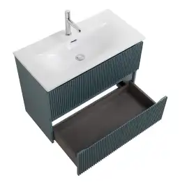 Тумба под раковину BelBagno UNO-MINI-900-2C-SO-AO подвесная, Голубой Матовый