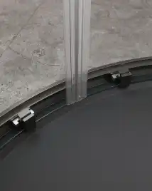 Душевой уголок CEZARES MOLVENO-R-2-90-C-GM-IV стекло Прозрачное, профиль Оружейная сталь