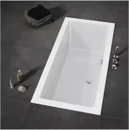 Акриловая ванна RIHO LUGO 190x90 (с тонким бортом) прямоугольная B136001005