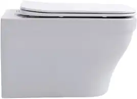 Унитаз подвесной Aquanet Elegant Rimless Elegant W LX-1163 Soft Close, белый