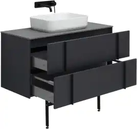 Тумба под раковину Allen Brau Reality 100 1.32007.AM антрацит матовый