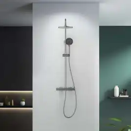 Душевая система Aquatek ЕВРОПА AQ2343CR с термостатом, Хром