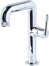 Смеситель для накладной раковины Allen Brau Reality 5.32002-00, однорычажный, высокий, Хром