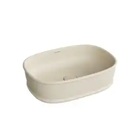 Раковина KERAMA MARAZZI CIRCO накладная, 50 см, песочная матовая, CI.wb.50\SAN