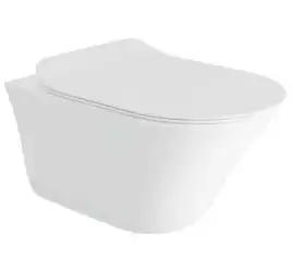 Подвесной унитаз, безободковый Jacob Delafon Vive E28078RU-0, белый