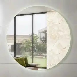 Зеркало с подсветкой AVS Лангано 65x65 см, антипар