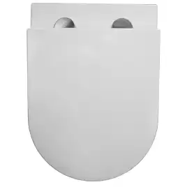 Унитаз подвесной Azario PRO PRO-0001 подвесной, безободковый, с сиденьем микролифт, Белый глянцевый