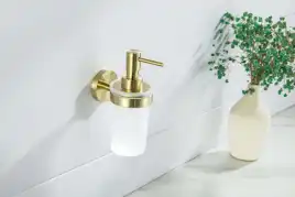 Дозатор для жидкого мыла Aquatek Европа AQ4105BG, Золото матовое