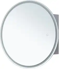 Зеркальный шкаф Aquanet Оптима 70 белый, с LED подсветкой, 344785