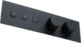 Смеситель для ванны с душем Allen Brau Liberty 5.33003-31 встраиваемый, с внутренней частью, Черный матовый