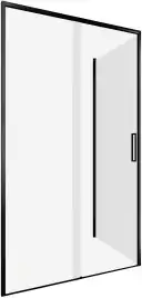 Душевой уголок Aquanet Pleasure Evo 110x90 AE65-110x90-BT профиль черный, прозрачное стекло
