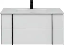 Тумба под раковину Allen Brau Reality 100 1.32007.WM белый матовый