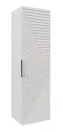 Шкаф-пенал для ванной Grossman Блисс 35 подвесной, белый матовый (303548)