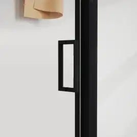 Душевой уголок Vincea City 120х90 VSR-5CT9012CLB, профиль черный, стекло Прозрачное