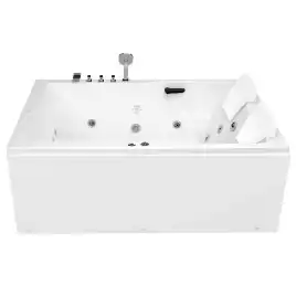 Акриловая ванна Gemy G9061 B L 181х121 с гидромассажем, левая