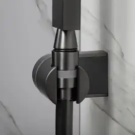 Смесители для ванны AVS Cube 811-211-GM, оружейная сталь