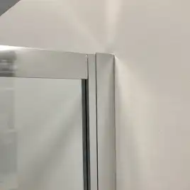 Душевая дверь в нишу AVS Квант Макс 170 профиль хром, стекло прозрачное, 803-0017-195-17-CR-T