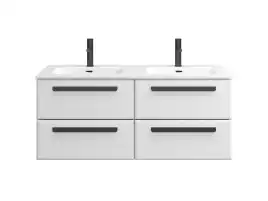 Тумба под раковину Cezares ECO-CER-N 120 см, ECO-CER-N-1200-4C-SO-2-BL (без ручек), Bianco Lucido