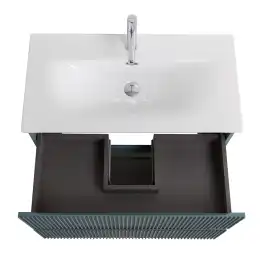 Тумба под раковину BelBagno UNO-MINI-700-2C-SO-AO подвесная, Голубой Матовый