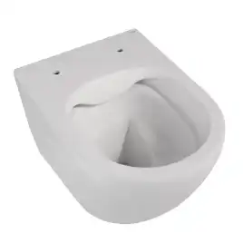 Подвесной унитаз ABBER Bequem AC1100MW белый матовый, безободковый, с сиденьем микролифт