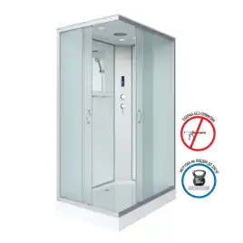 Душевая кабина Niagara Classic 120х80х215 NG-43285-14QP низкий поддон, без гидромассажа, 432853QP