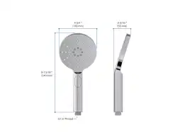 Душевая лейка Aquatek ОБЕРОН AQ2006CR, Хром