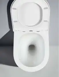 Подвесной унитаз Aquatek Либерти AQ1999T-00 безободковый, смыв торнадо, с сиденьем микролифт, Белый