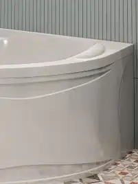 Акриловая ванна 1Marka DIANA 150x90 Асимметричная Белая Левая 01ди1590л