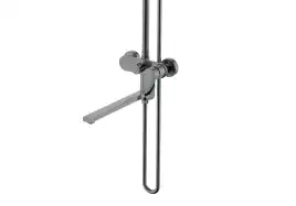 Душевая система Aquatek НИКА AQ2840BGM, Оружейная сталь