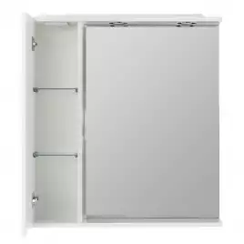 Зеркало-шкаф BelBagno MARINO-SPC-700/750-1A-BL-P-L  Bianco Lucido