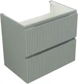 Тумба под раковину Aquanet Джейн (Flat) 70 мисти грин, подвесная, 335433