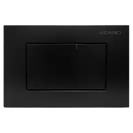 Кнопка смыва AZARIO NEW-TS AZ-ABS-001-B, Черная матовая