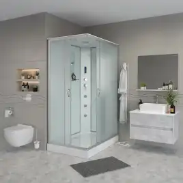 Душевая кабина Niagara Classic 120х90х215 NG-43295-14QF низкий поддон, с гидромассажем, 432953QF