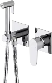 Гигиенический душ со смесителем Aquatek AQ1220CR однорычажный, Хром