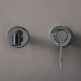 Смеситель для раковины Vincea Desire VBFW-1D1GM встраиваемый однорычажный, вороненая сталь