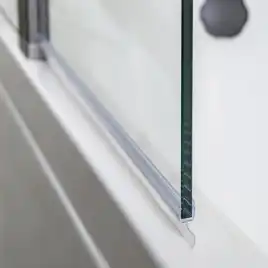 Шторка на ванну AVS Асти Дуо 100 см левая профиль оружейная сталь, прозрачное стекло, 803-0016-150-5545L-WS-T
