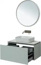 Тумба под раковину Allen Brau Infinity 85 1.21002.PWM папирус матовый