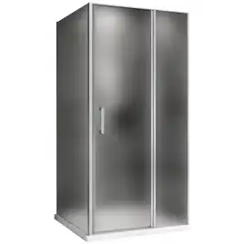 Душевой уголок ABBER Sonnenstrand 100х90 см, AG04100MS-S90M, профиль хром, стекло матовое