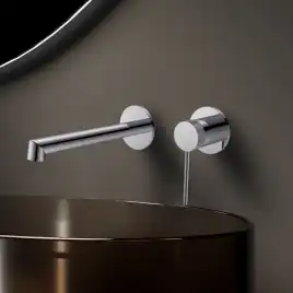 Смеситель для раковины Vincea Rim VBFW-2RM1CH встраиваемый однорычажный, хром