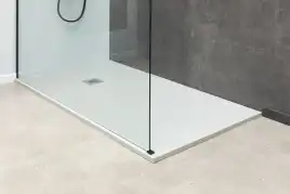 Душевой поддон Aquanet Pleasure 140х90 из искусственного камня 258879 Серый