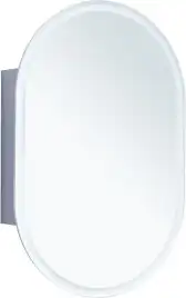 Зеркальный шкаф Aquanet Монте 60 белый, с LED подсветкой, 344788