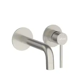 Смеситель для раковины  Cezares RELAX-BLI2-1-IN-W0 встраиваемый, Сатин