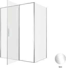 Душевой уголок Allen Brau Priority 160x100 3.31037.00 + 3.31046.00 хром