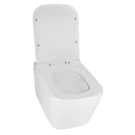 Унитаз подвесной Azario Cascad AZ-2303-A подвесной, безободковый, со смывом 