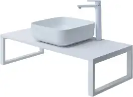 Кронштейн Aquanet Магнум белый матовый